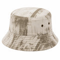 Chapeau bob taille unique en textile beige et kaki - respirant décontracté